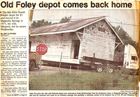 Historic Depot returns to Foley