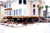 2-story beach house raised for flood protection